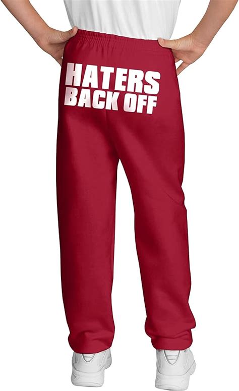 back off haters pants|Amazon.com: Haters Back Off Sweatpants.